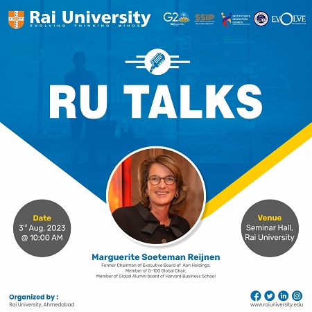 RU TALKS on 3<sup>rd</sup> Aug. 2023