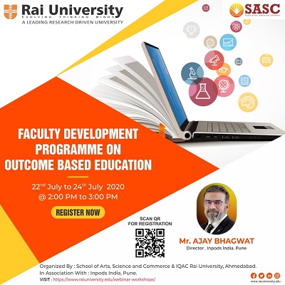 Faculty Development Programme (FDP) on "Outcome Based Education" on 22-July-2020 to 24-July-2020