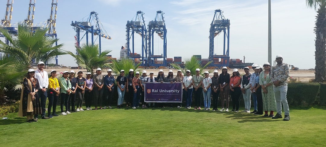Industrial Visit  Adani Group Companies-Mundra Port on 18 - 19<sup>th</sup> April 2023