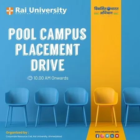 POOL CAMPUS PLACEMENT DRIVE on 5<sup>th</sup> to 10<sup>th</sup> March, 2025