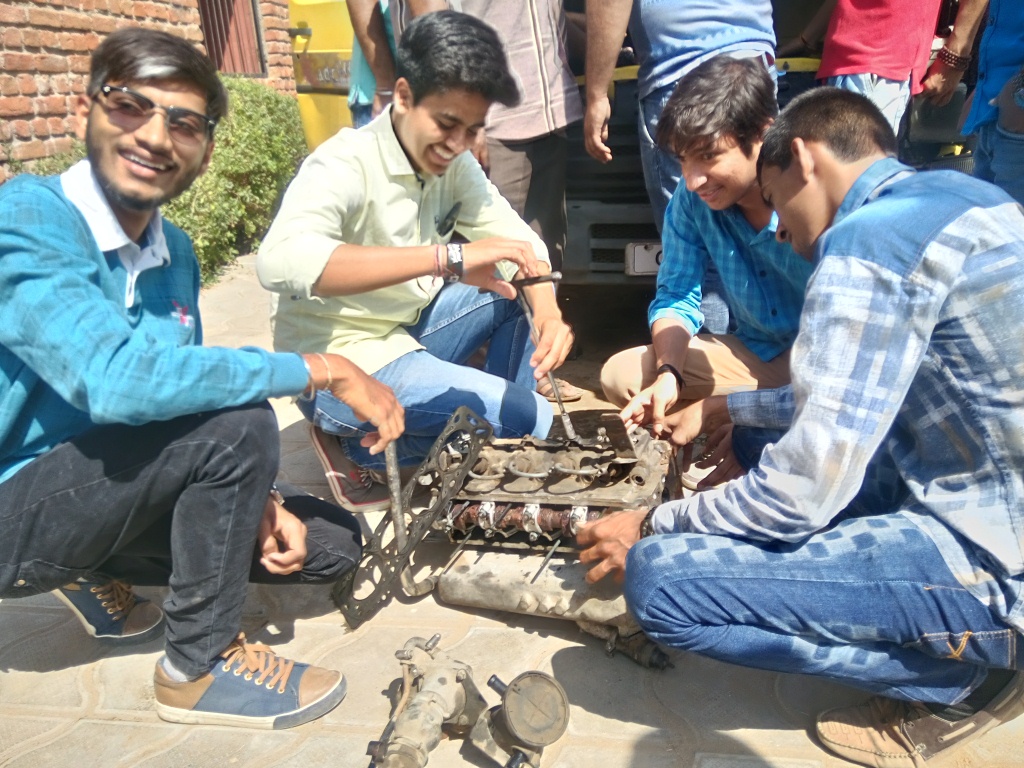 Academic Workshop – Department of Automobile & Mechanical Engineering on Automobile Maintenance and Garage Practice – 20th February, 2017