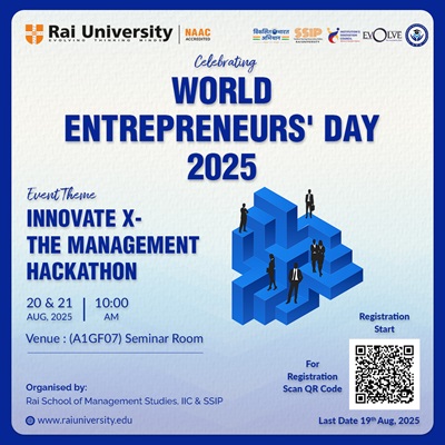 Celebrating WORLD ENTREPRENEURS' DAY 2025 on 20 -21<sup>st</sup> Aug, 2025