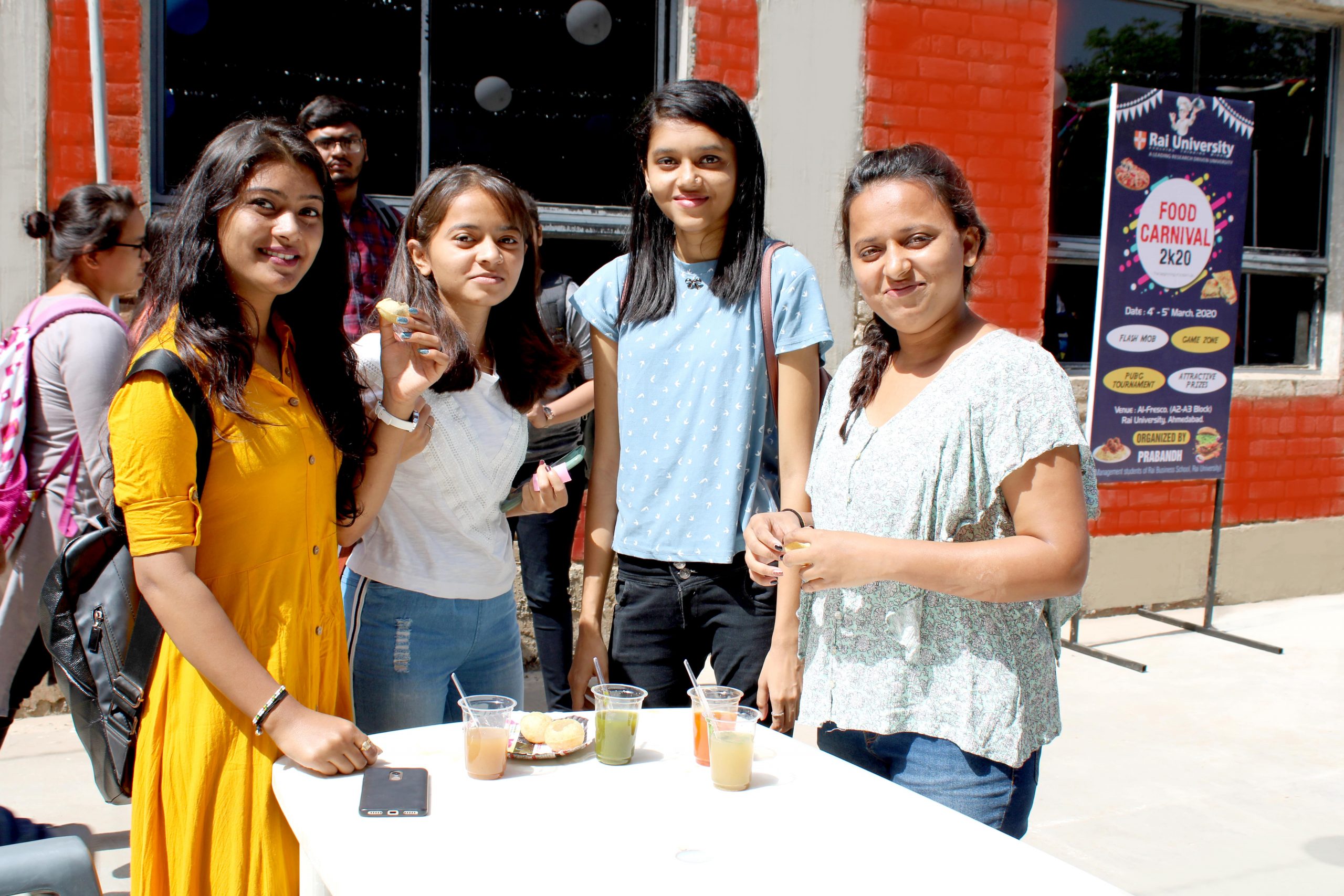 Food carnival-2020 held at Rai University on 4th  & 5th March 2020