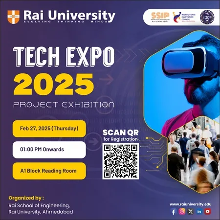 TECH EXPO 2025 Project Exhibition on 27<sup>th</sup> February, 2025