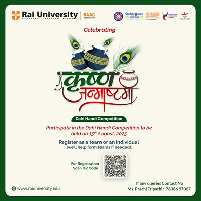 Celebrating Krishna Janmastami on 15<sup>th</sup> Aug, 2025