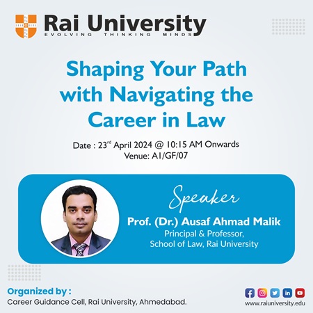 Shaping Your Path with Navigating the Career in Law on 23 April, 2024